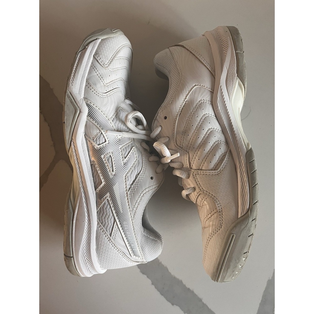 Asics Womens Gel-Dedicate 6 White Running‎ & Training Shoes 8.5 Medium